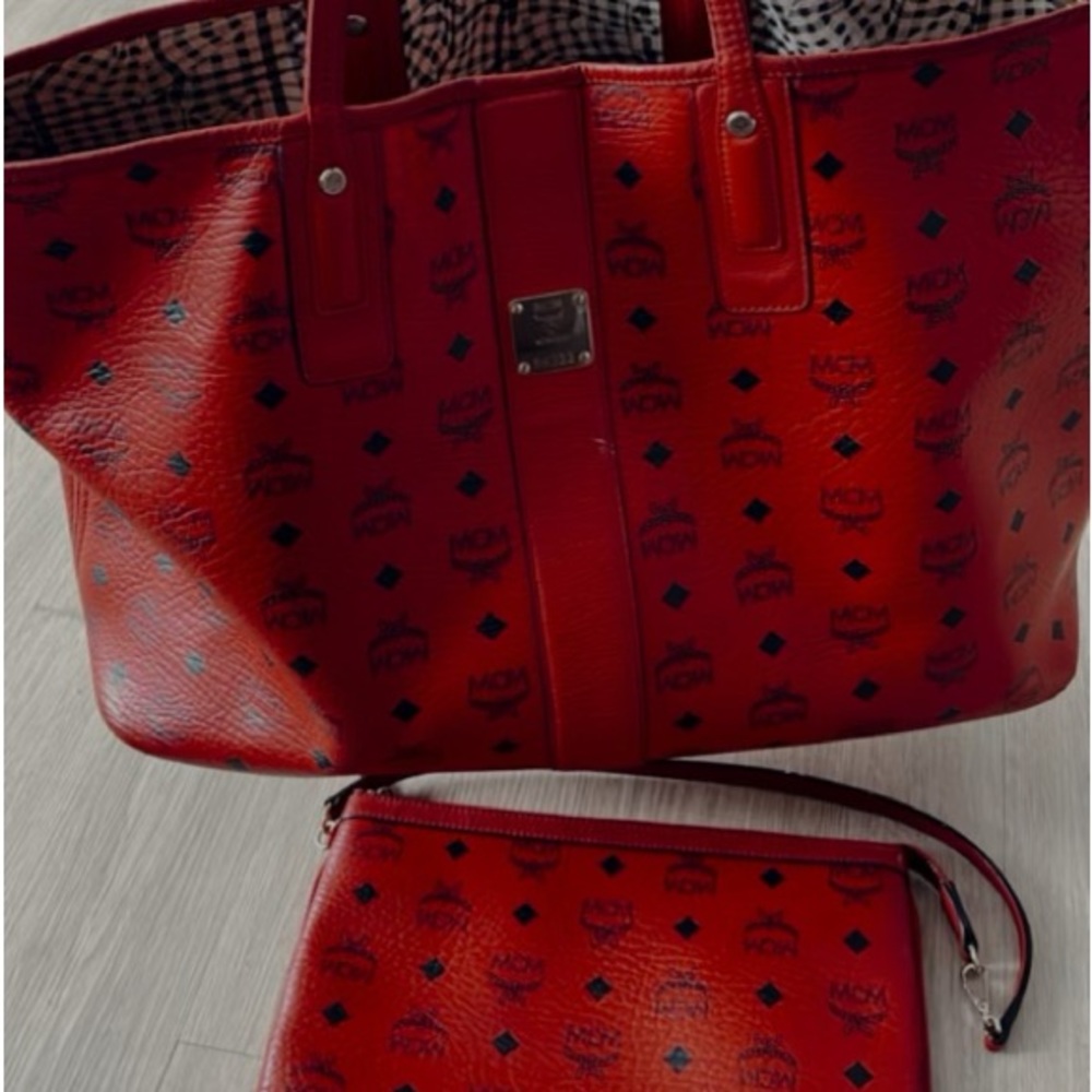 MCM oversized tote.